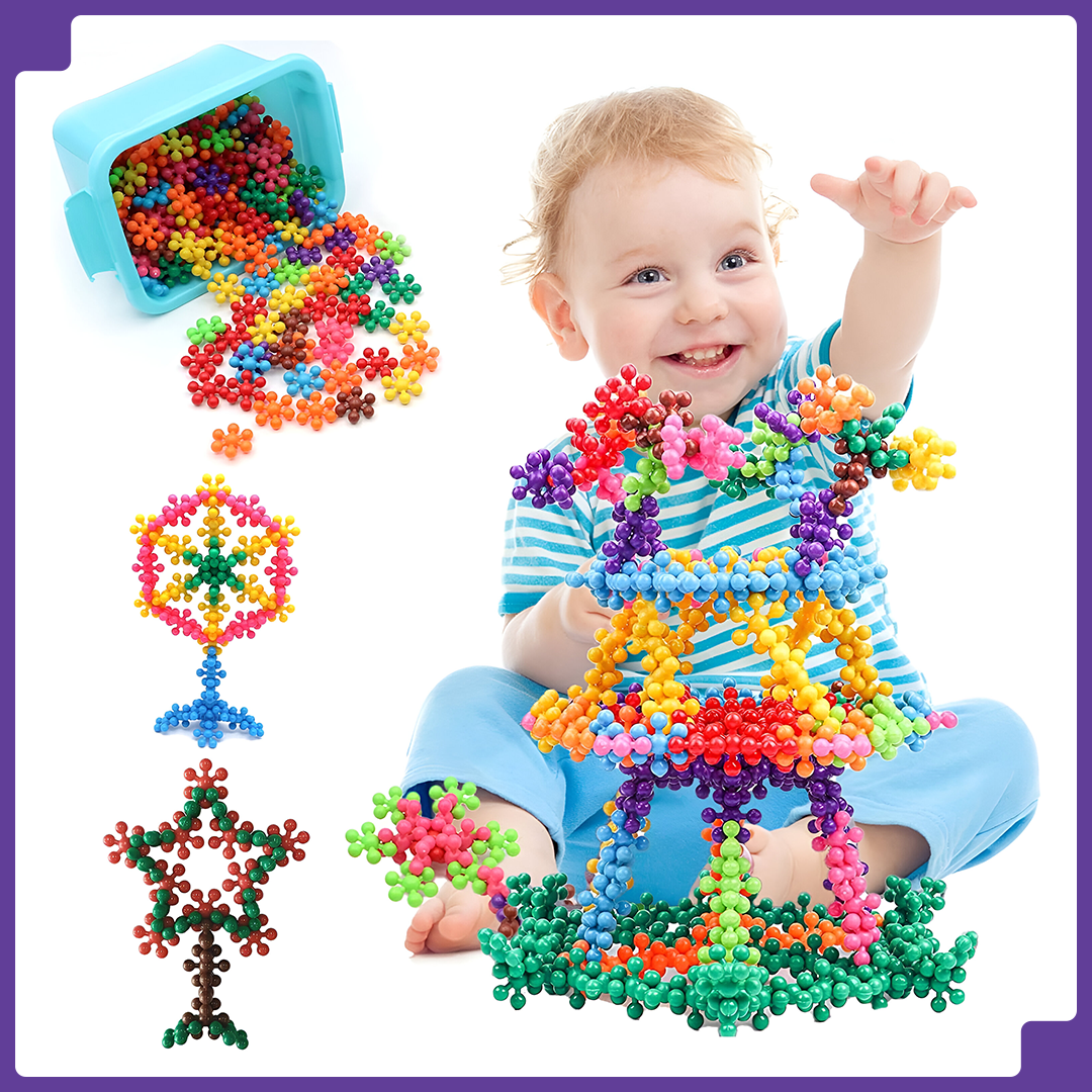 Educational Star Block For Kids Development | 100% Safe Material + FREE 2000+ Pages PDF Worksheet For Kids