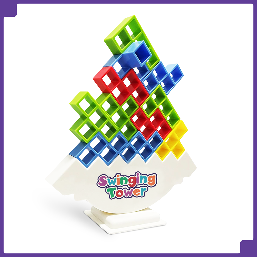 💥Swinging Tower Game || Perfect For Kids & Adults 👨👩👦👦 Mind Game🔥