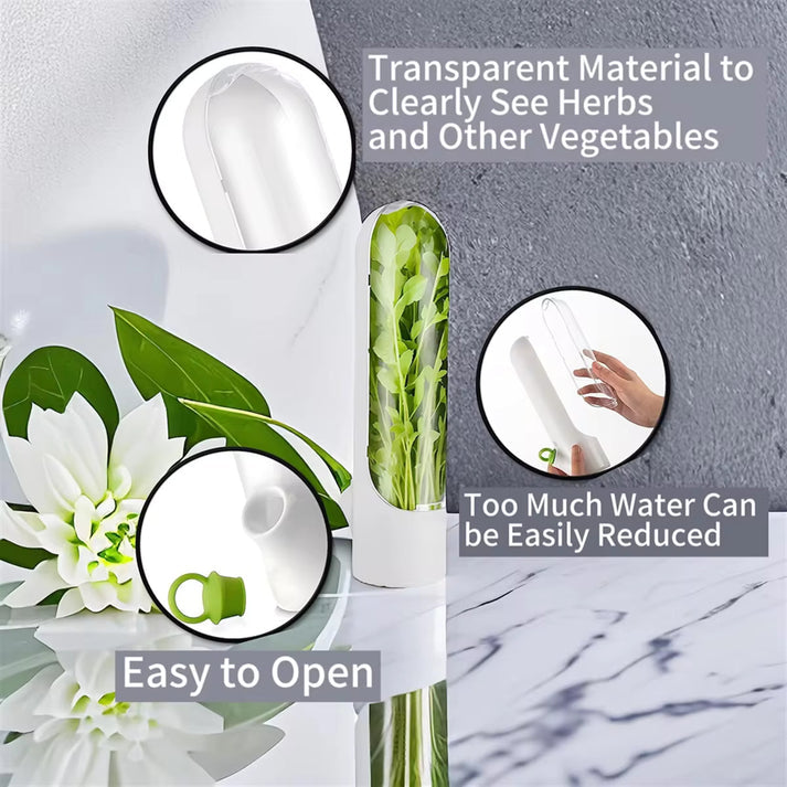 Herb Saver Pods šæ Best Storage Container for Freshest Produce