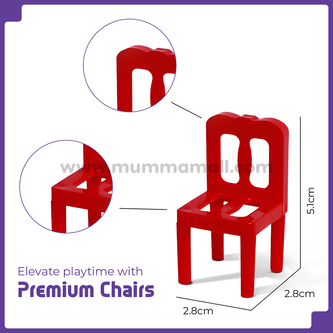 📈Trending & Amazing Chair Stacking Special Game for your Kids & Families (36 Pcs)