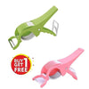 5G chaku - 2 in 1 Vegetable Cutter With Peeler 🤩(Buy 1 Get 1 Free)🤩