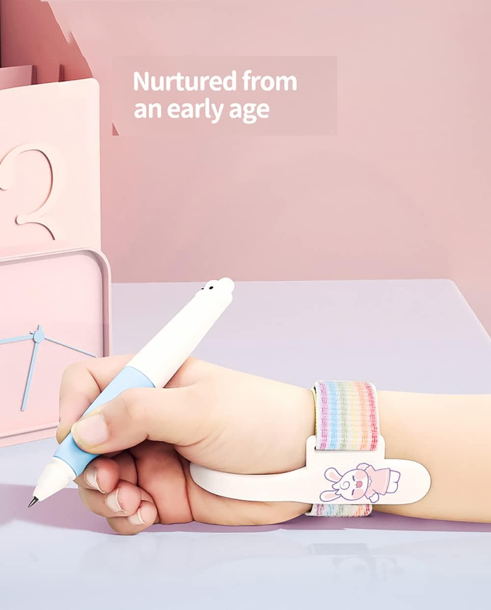 Handwriting Posture Correction Tool for Students – Adjustable Pen Grip Aid for Children & Beginners