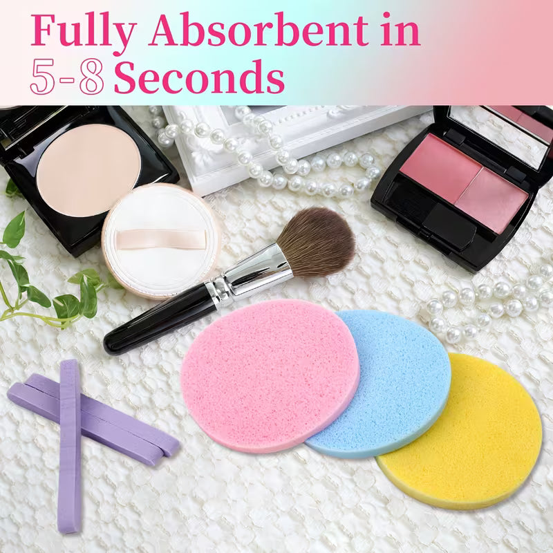🌊 AquaSoft Makeup Remover Sponge ✨ BUY 1 GET 1 FREE 🎁