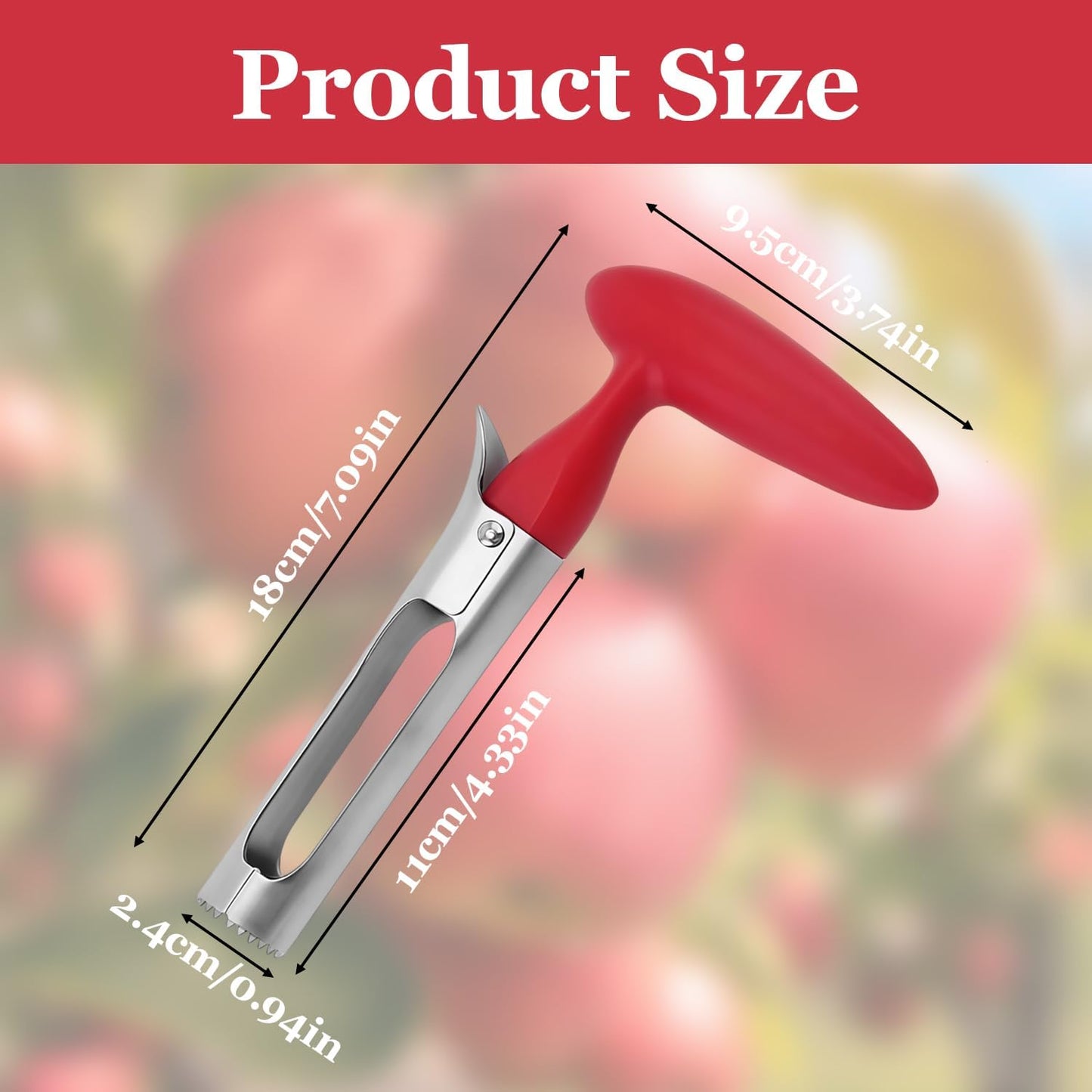 Stainless Steel Pineapple Corer Slicer Cutter with Ergonomic Handle | Pineapple Peeler, Core Remover & Spiral Ring Cutter Kitchen Tool
