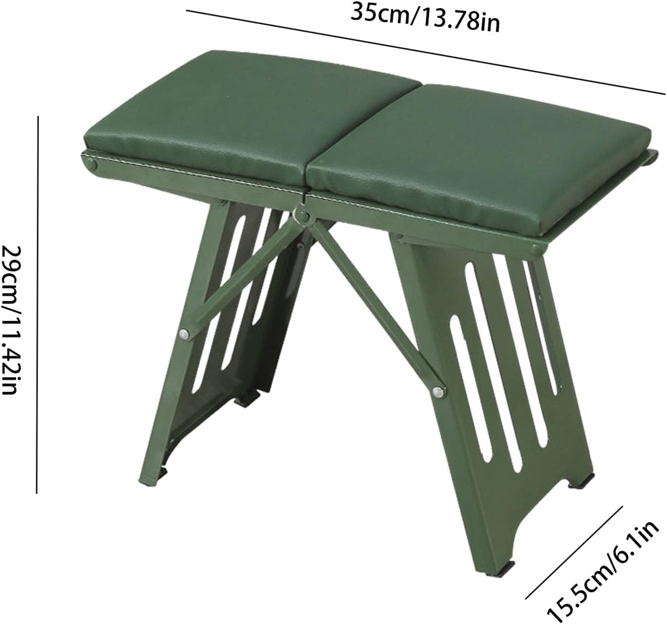 🪑🌴 Travel-Friendly Folding Stool – Beach 🏖️ | Hike 🥾 | Picnic 🧺 Use