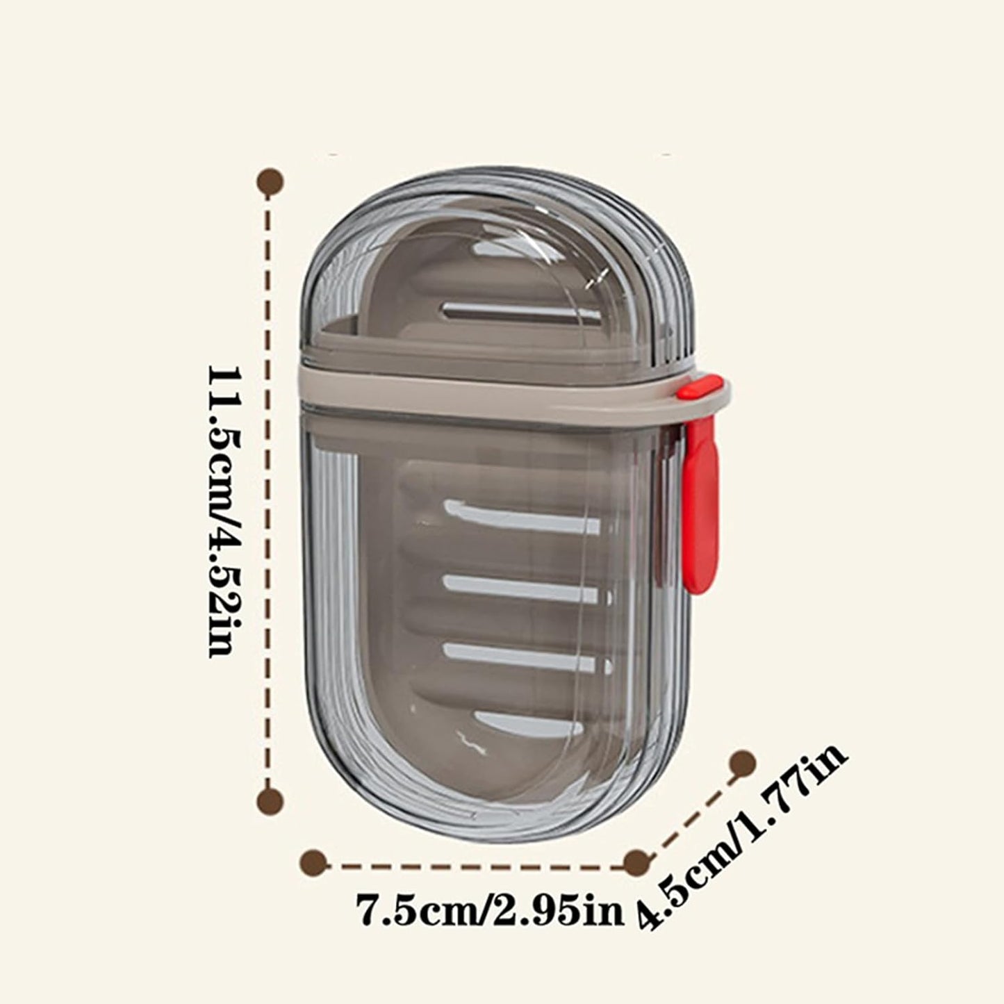 Transparent Travel Soap Box 🧼 (Buy 1 & Get 1 FREE!!!)