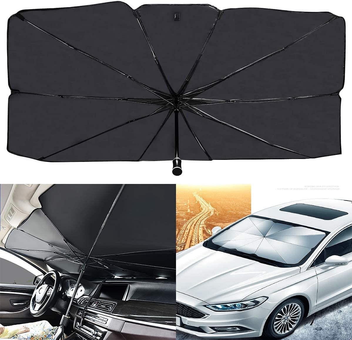 Carsto - Car Sunshade Windshield Umbrella with Thermal Insulation