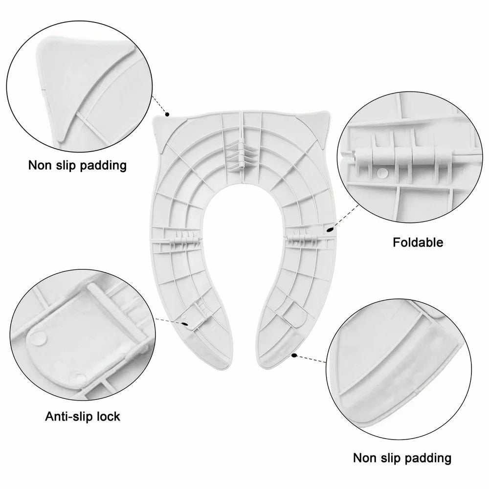 Baby Portable Potty Training Toilet Seat for Boys And Girls Kids