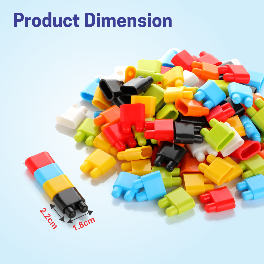 Bullet Puzzle Blocks, DIY Educational Building Blocks