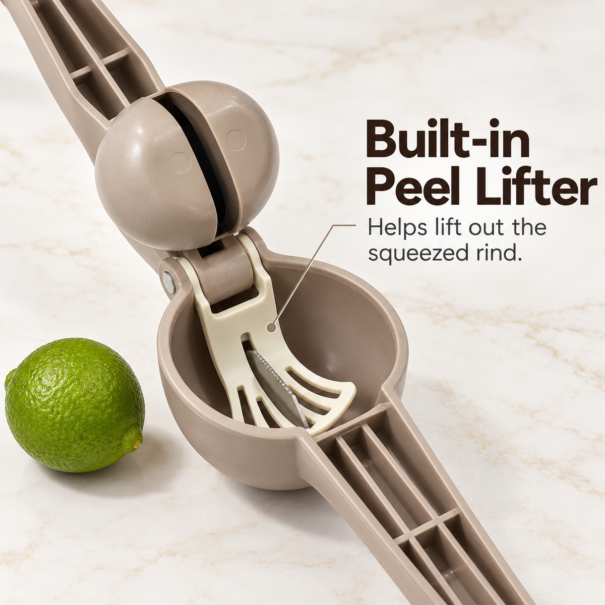 🍋 Zestora – Cut & Squeeze 2-in-1 Lemon Press