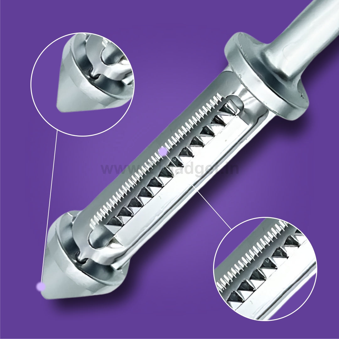 💥3 in 1 Stainless steel Multifunctional Veggie Peeler with cheese grater⭐