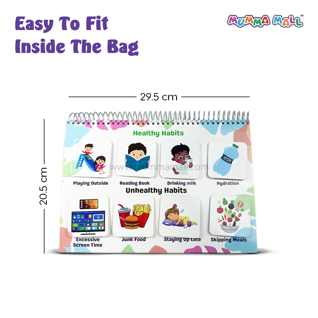 Preschooler's buddies - 12-in-1 Velcro Binder Book for kids to Learn Alphabet ,numbers ,colour sorting & many more + FREE Learning 2000+ pages PDF worksheet for kids