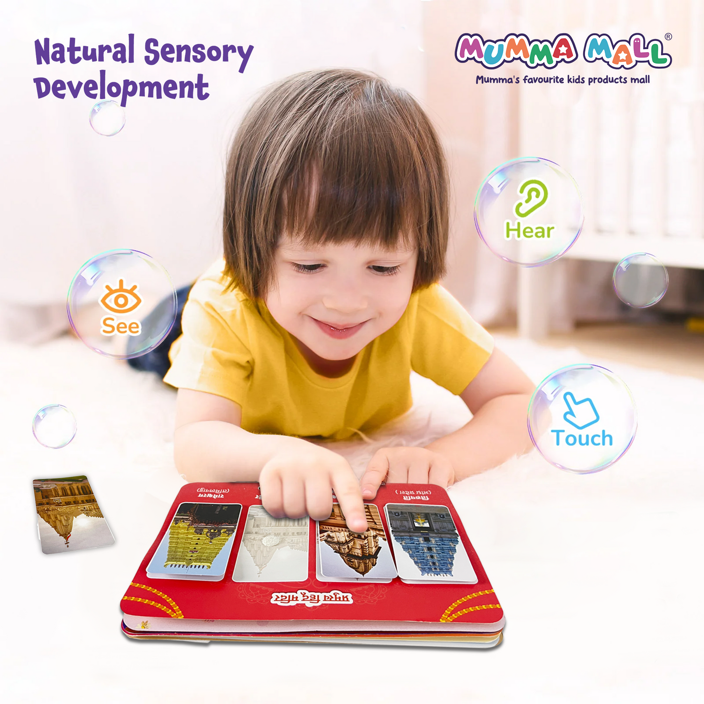 Mera Pehla Dharmik Safar โ Interactive Busy Book for Kids to Learn Hindu Culture, Gods & Festivals (Screen-Free Learning)