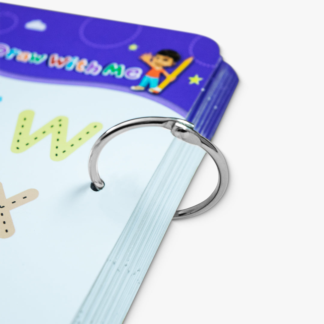 Special - 68 Pages Reusable Tracing Line book to improve HAND WRITING For 2+ Years kids + (FREE Learning 2000+ pages PDF worksheet for kids📚)