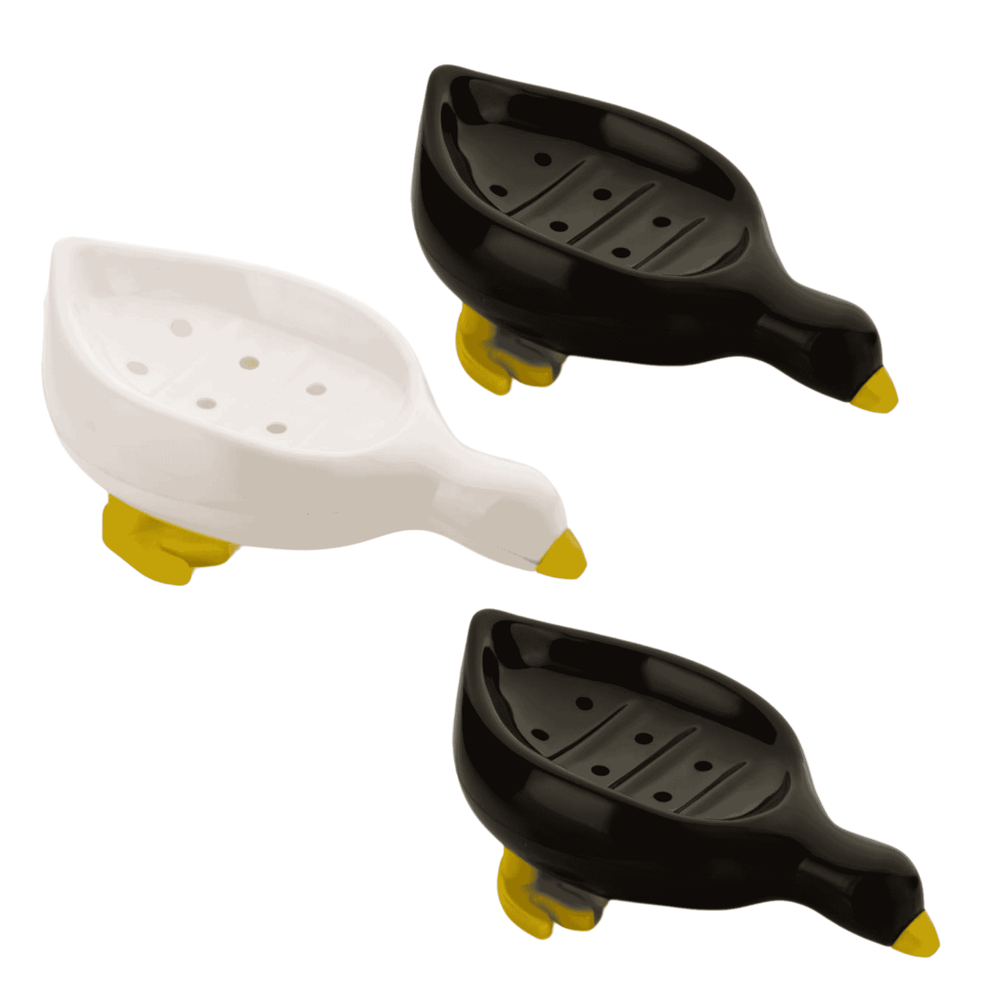 Cute Duckling Soap Holder for Multipurpose use - with auto drain special feature