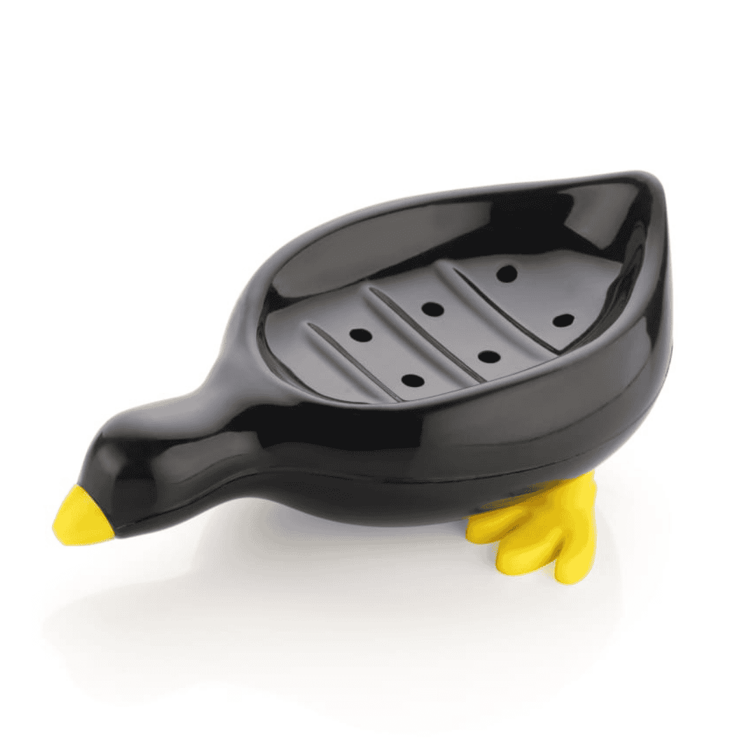 Cute Duckling Soap Holder for Multipurpose use - with auto drain special feature