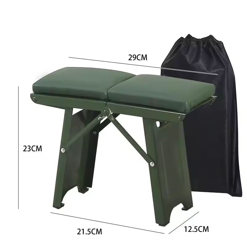 🪑🌴 Travel-Friendly Folding Stool – Beach 🏖️ | Hike 🥾 | Picnic 🧺 Use