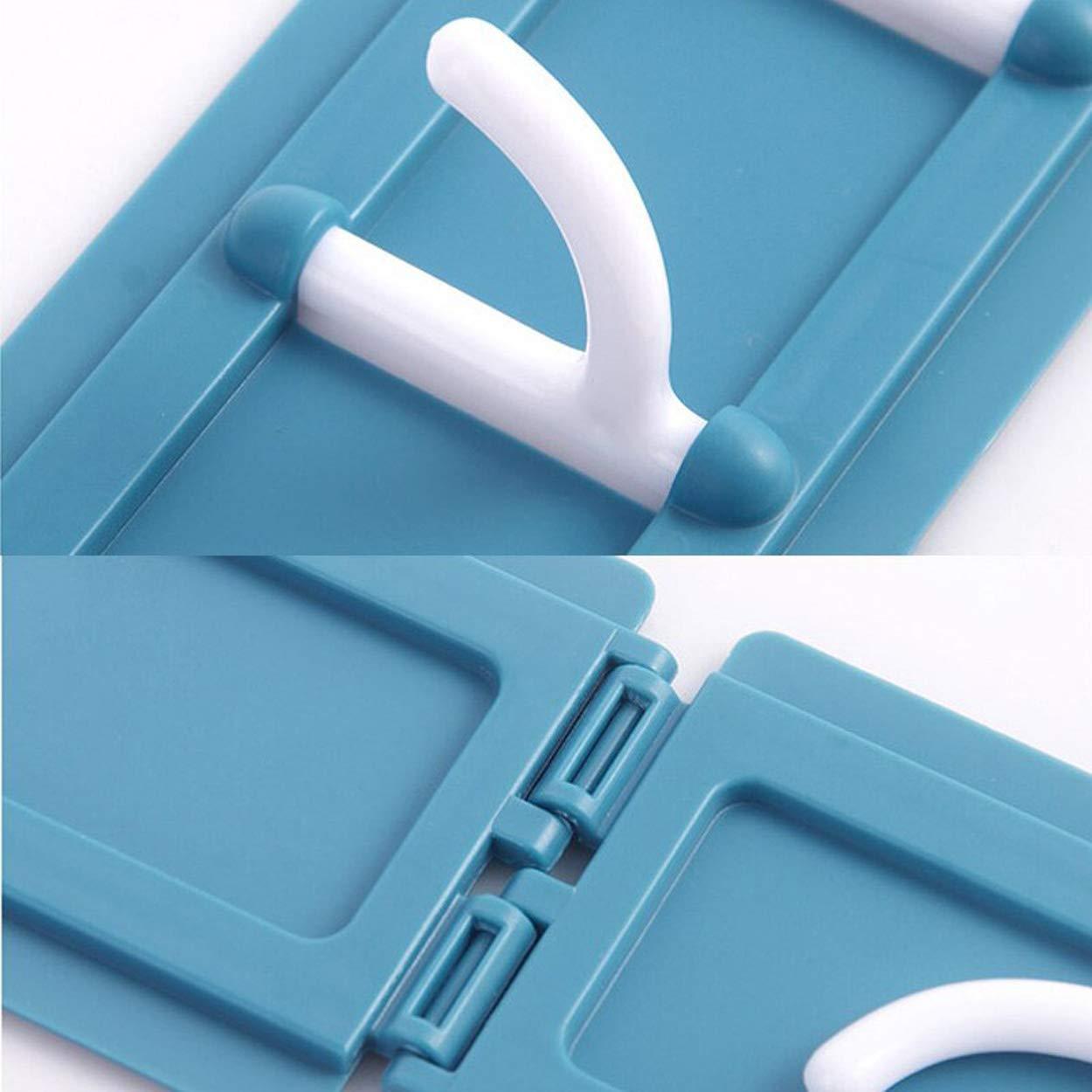 Folding Wall Mounted 6 Hooks Storage Hanging Hook Holders