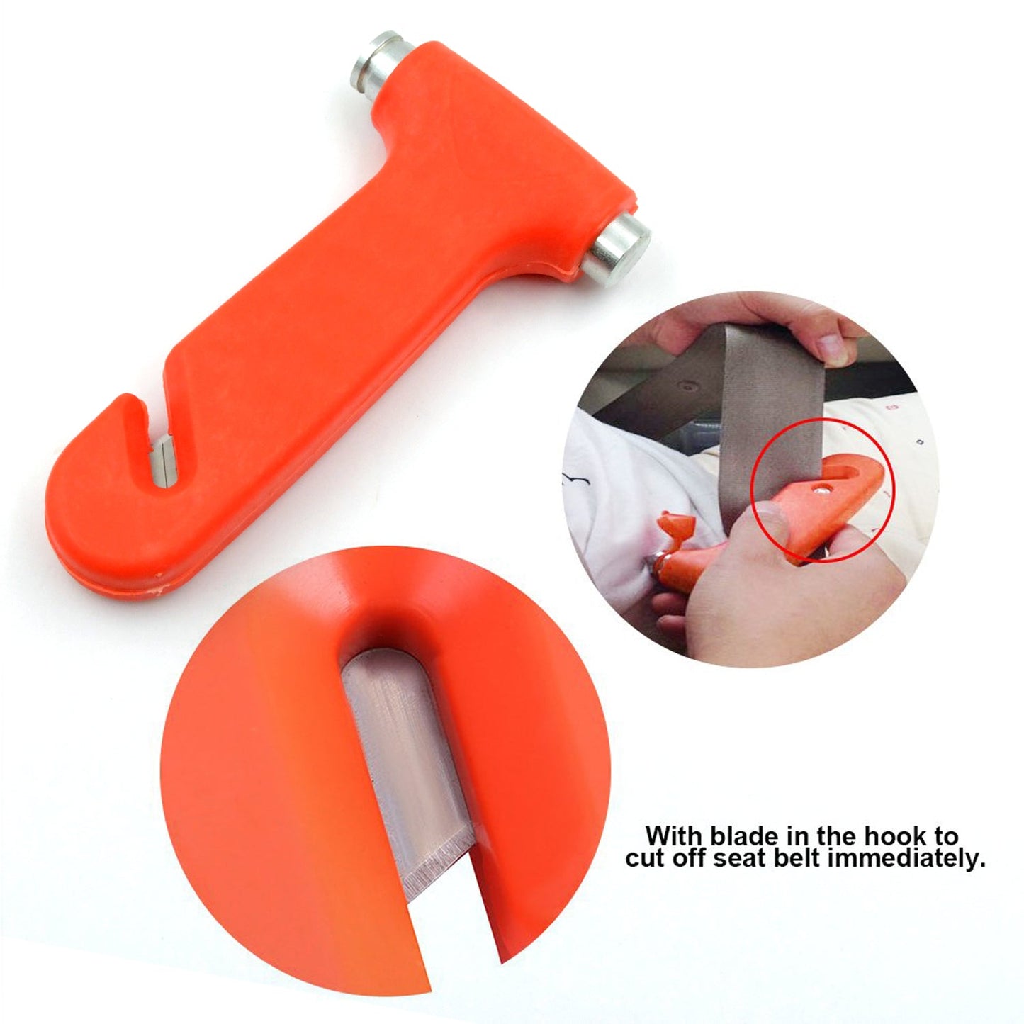 2in1 Car Emergency Tool Safety Hammer Seat belt Cutter Window Breaker