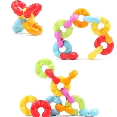 🤩Chain Links Building Blocks ||miniminds Activity Chain Links For Babies||💫