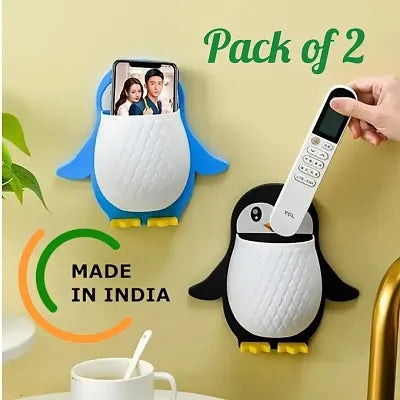 Multipurpose Penguin Wall Mount Holder