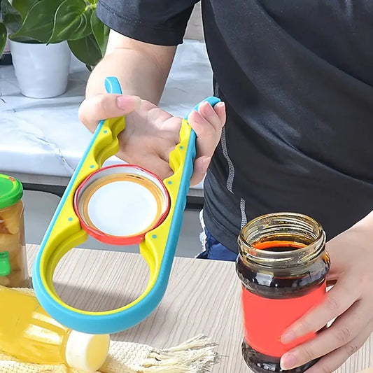 4-in-1  Multi-Functional Jar Opener