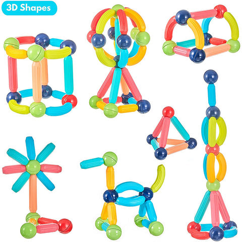 Magnetic Sticks Building Blocks For Kids Development