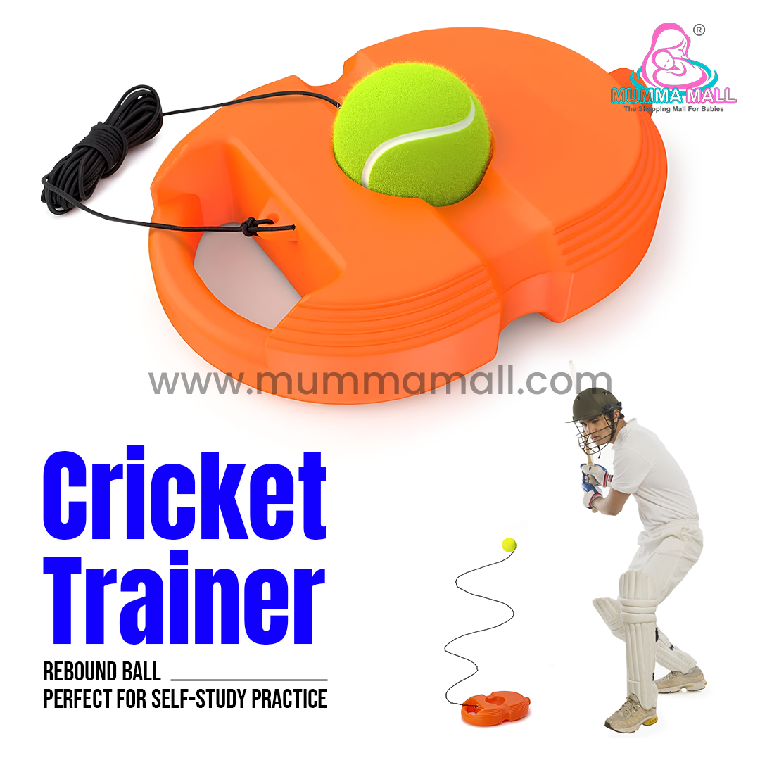 🏏Cricket Trainer Rebound Ball || Self  Cricket Practice Training Tool for Kids & Adults