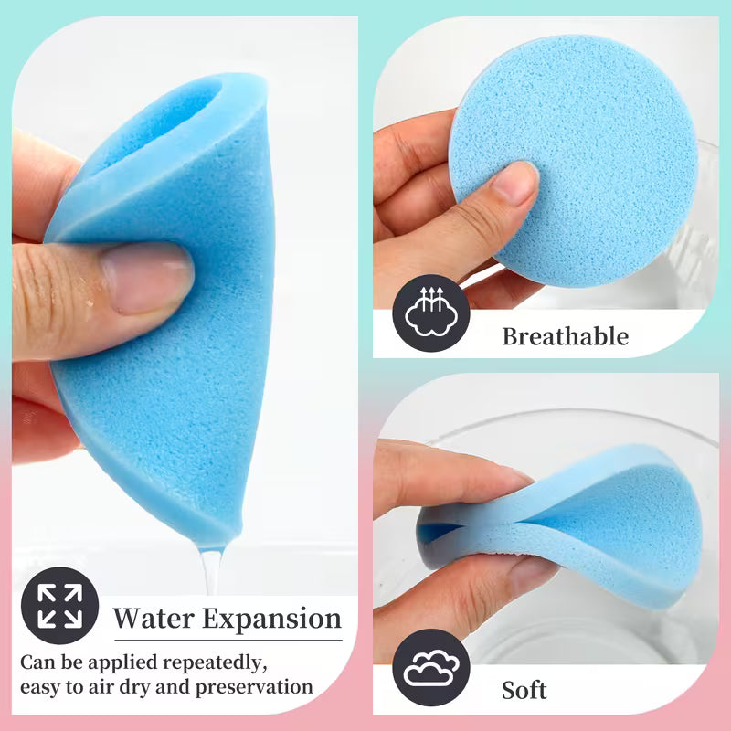 🌊 AquaSoft Makeup Remover Sponge ✨ BUY 1 GET 1 FREE 🎁