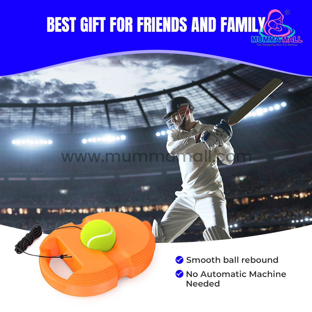 🏏Cricket Trainer Rebound Ball || Self  Cricket Practice Training Tool for Kids & Adults