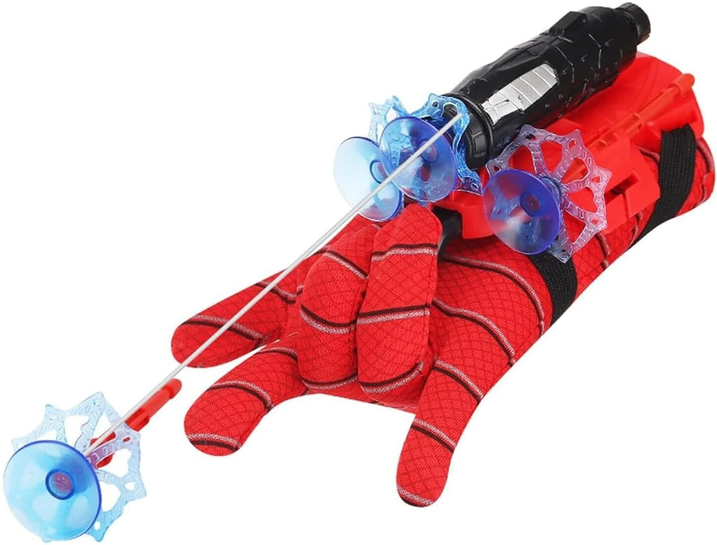 Spider Web Shooter Glove Toy for Kids | Hero Style Dart Launcher with Suction Arrow