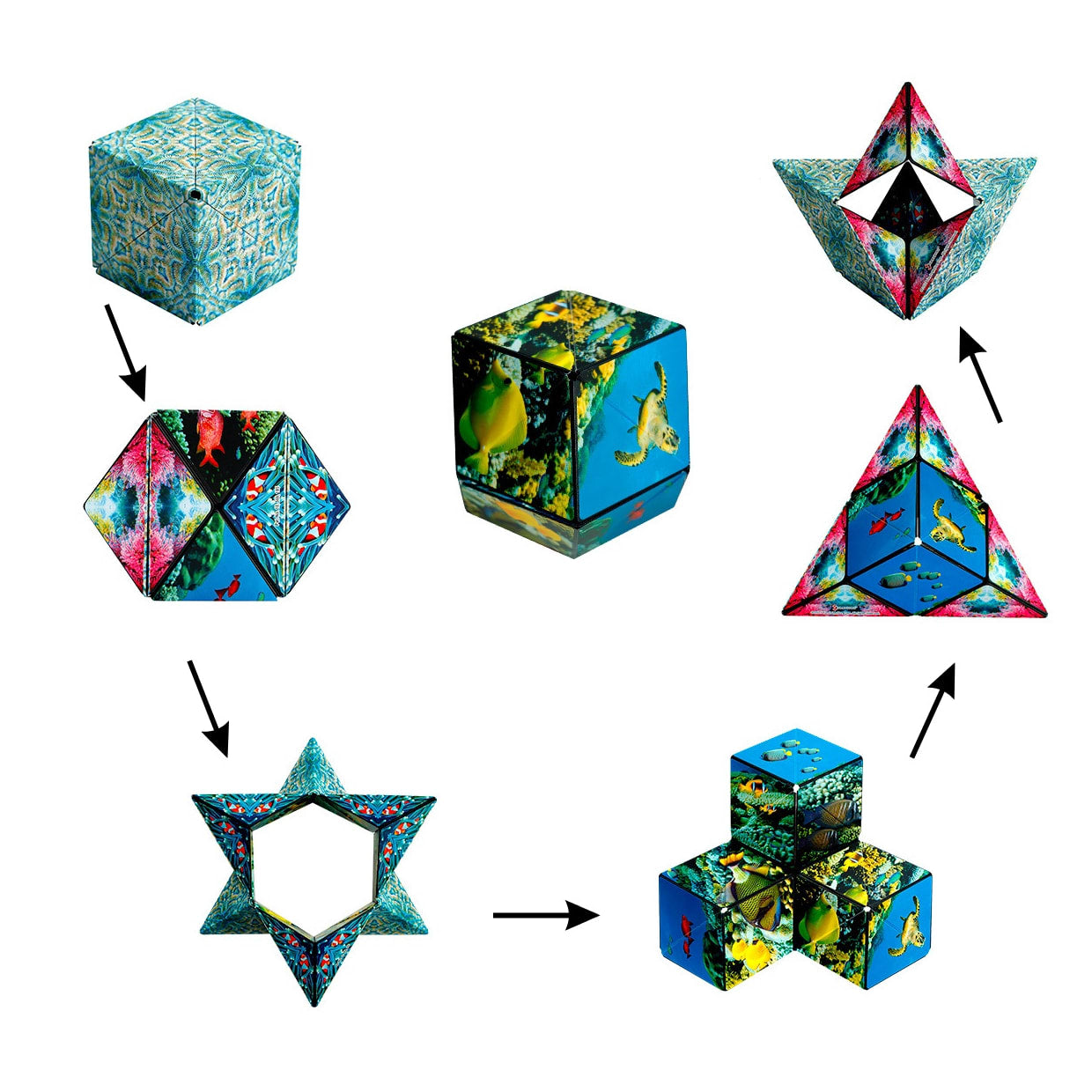 💨3D Magic Magnetic Cube puzzle fidget🔴50% OFF🔥