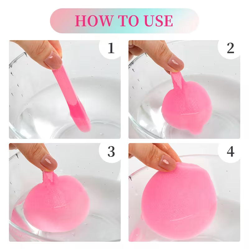 🌊 AquaSoft Makeup Remover Sponge ✨ BUY 1 GET 1 FREE 🎁