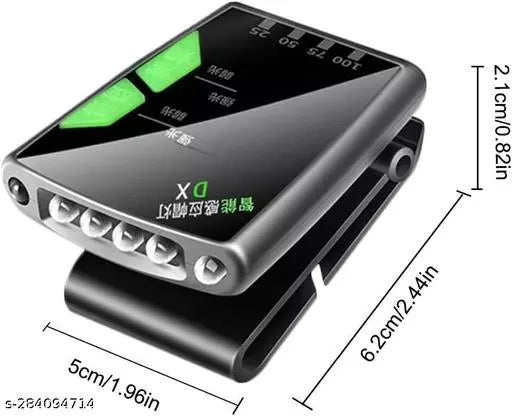 🌟LED Head Torch || Hands Free Hat Flashlight || USB Rechargeable Flashlight🔦