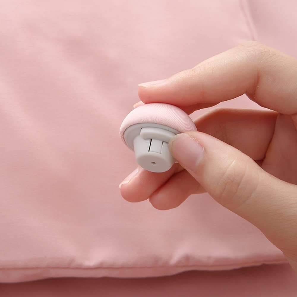 👉 🍄 BedLock™ Mushroom Quilt & Bedsheet Fixing Pins – 12 PCS