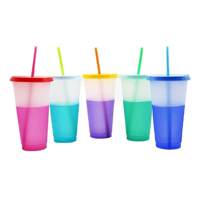 Eco-Friendly Creative Color-changing Water Cup | Fun, Reusable & Spill-Proof - Perfect for Kids & Travel (BUY 1 GET 1 FREE)
