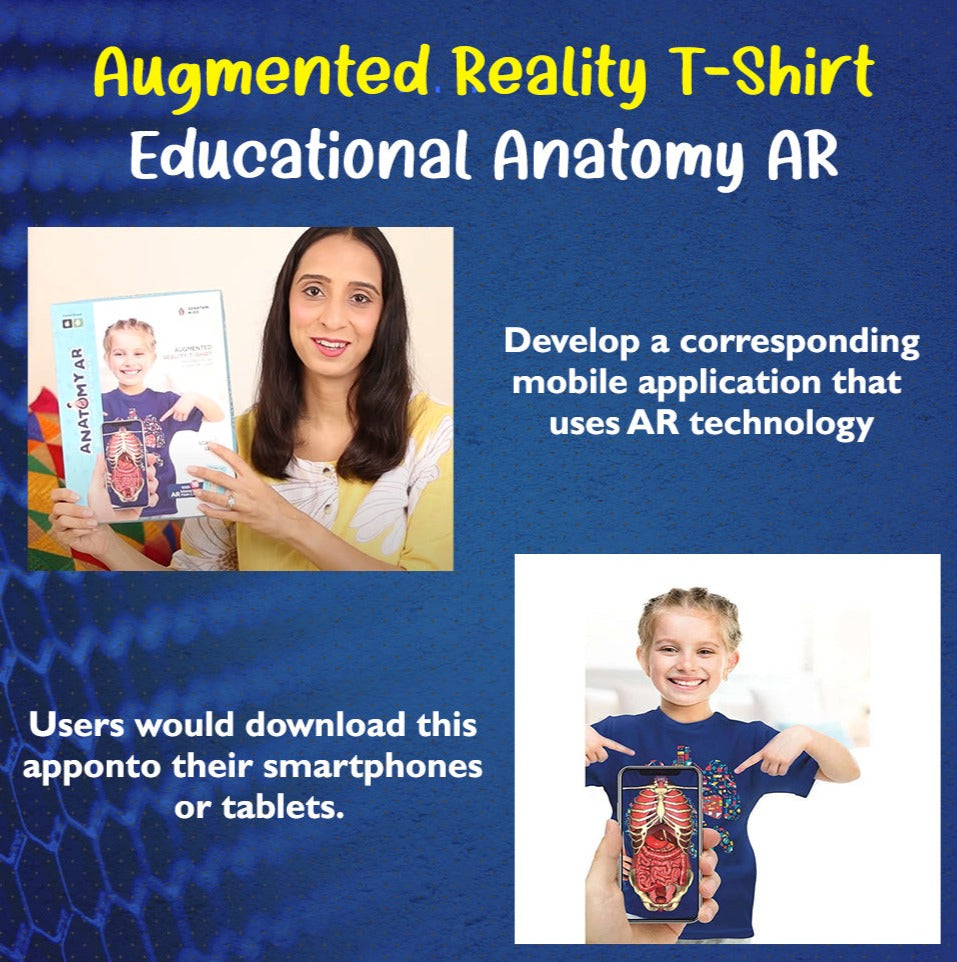 ✨Educational Anatomy AR 4D -Virtual T-Shirt