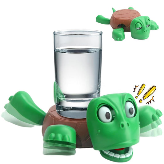 Funny Turtle Coaster for Cups – Cute Desk Decor & Coffee Mug Holder