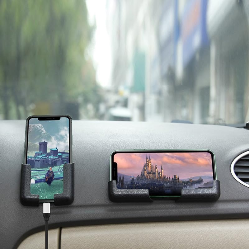 Self-Adhesive Dashboard Mobile Phone Holder & Storage Bracket for All cars