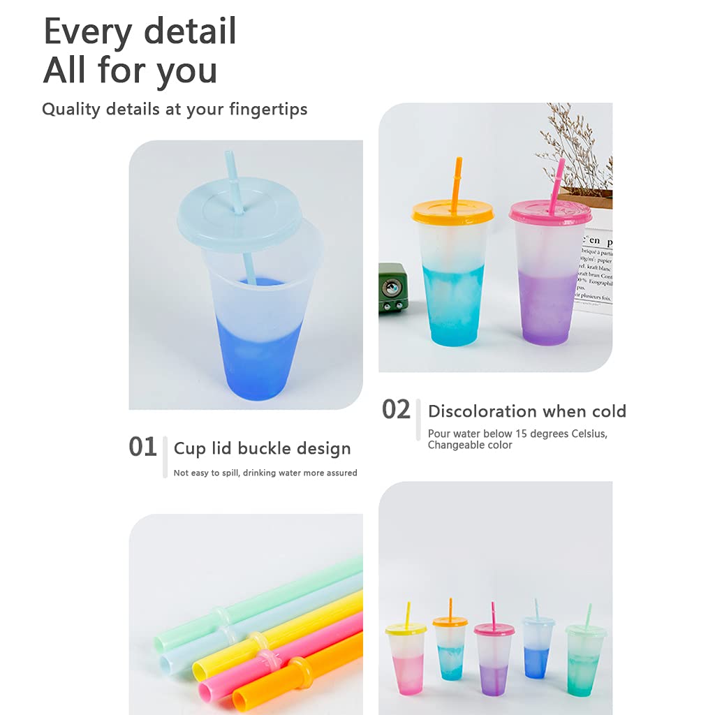 Eco-Friendly Creative Color-changing Water Cup | Fun, Reusable & Spill-Proof - Perfect for Kids & Travel (BUY 1 GET 1 FREE)