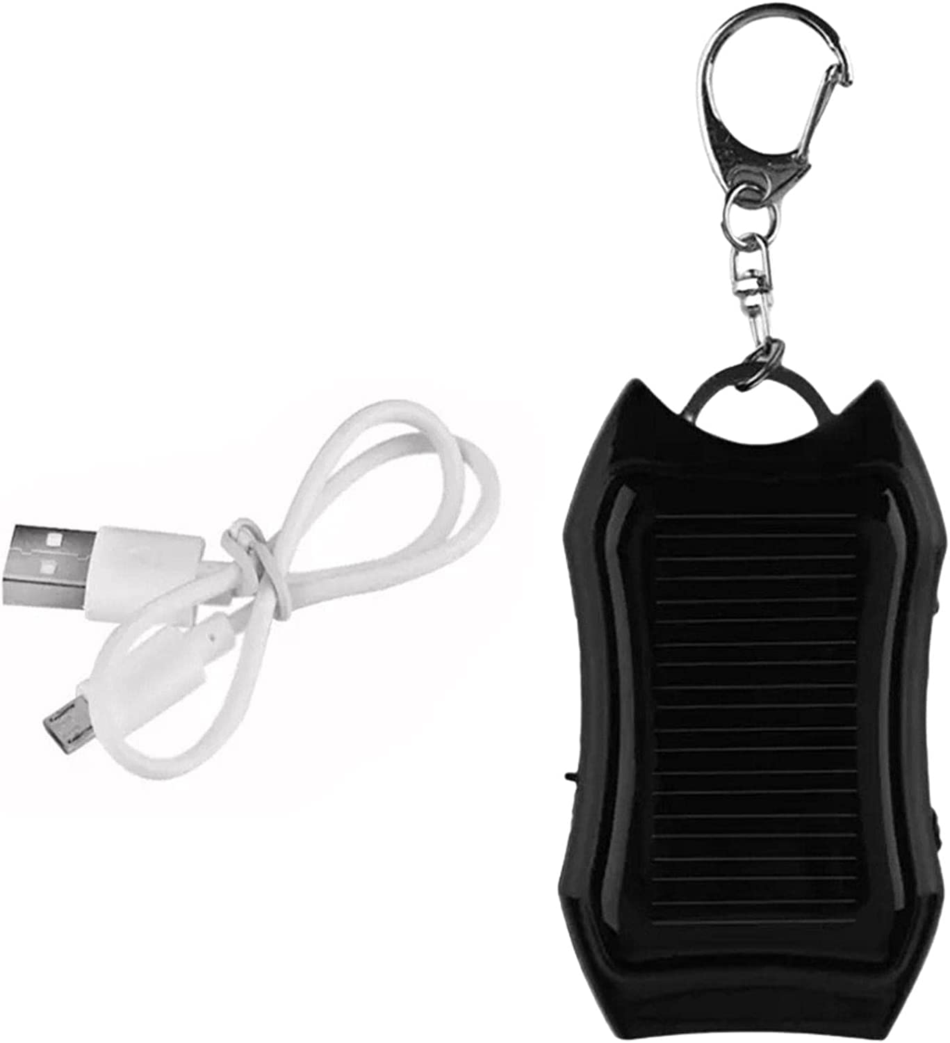 Solar Keychain Flashlight Solar Charger Mobile Power Supply Energy Saving Charger/Battery Power Bank for Cellphone