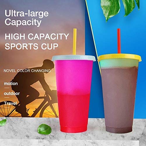 Eco-Friendly Creative Color-changing Water Cup | Fun, Reusable & Spill-Proof - Perfect for Kids & Travel (BUY 1 GET 1 FREE)