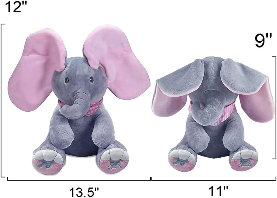 🏆 21Gadget™ Interactive Singing Elephant 🐘💖🎶