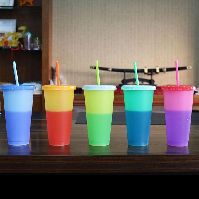 Eco-Friendly Creative Color-changing Water Cup | Fun, Reusable & Spill-Proof - Perfect for Kids & Travel (BUY 1 GET 1 FREE)