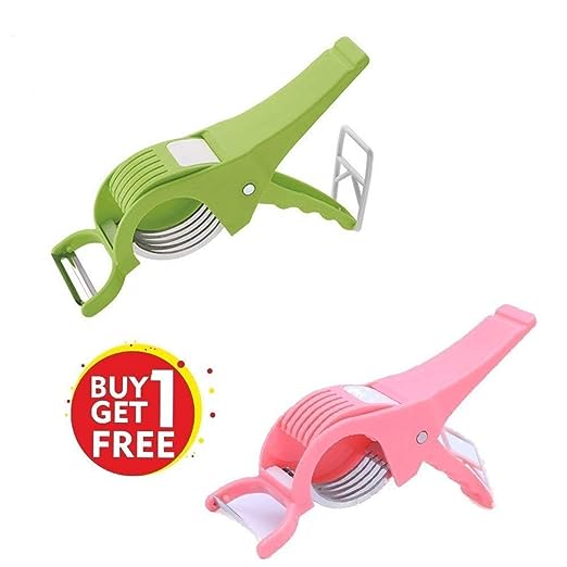 ✨2 in 1 Vegetable Cutter With Peeler (Buy 1 Get 1 Free)🤩