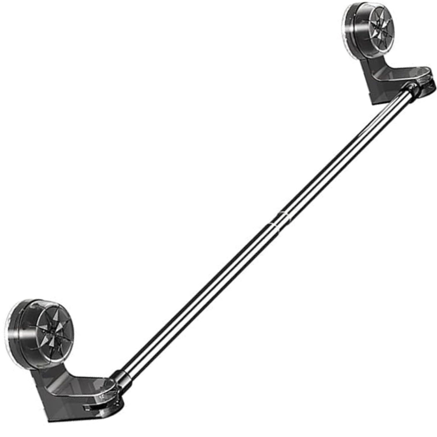 GripNest™ VacuumLock Double Towel Rack ⭐