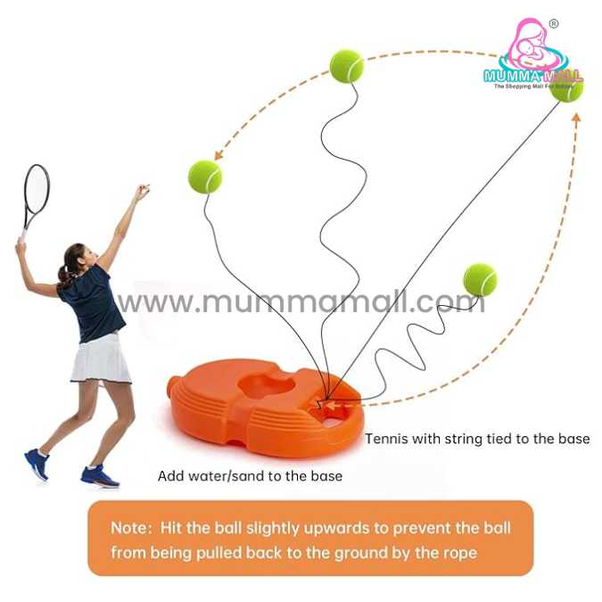 💥Tennis & cricket Trainer Rebound Ball || Perfect For Self-Study Practice💯Useful Beginner🔥