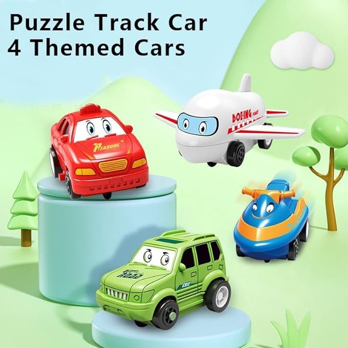 💥Children's Educational Puzzle Track Car Play Set🤩