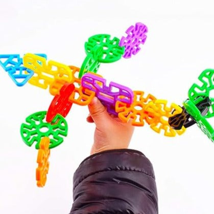 🧩Link 'n' Build Toys || Pattern Block for kids ||🎡