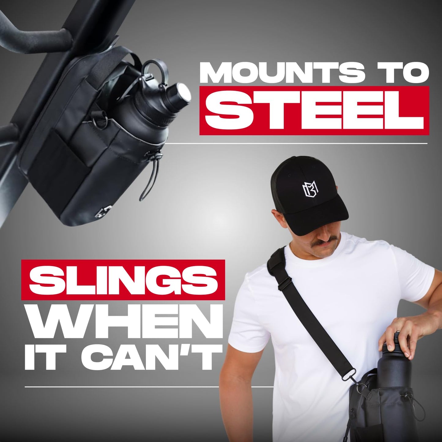 💪 HydroCarry™ Fitness Sling Bag